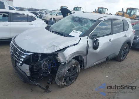 2025 Nissan Rogue Sv Fwd from USA, damaged, VIN 5N1BT3BA4SC806802